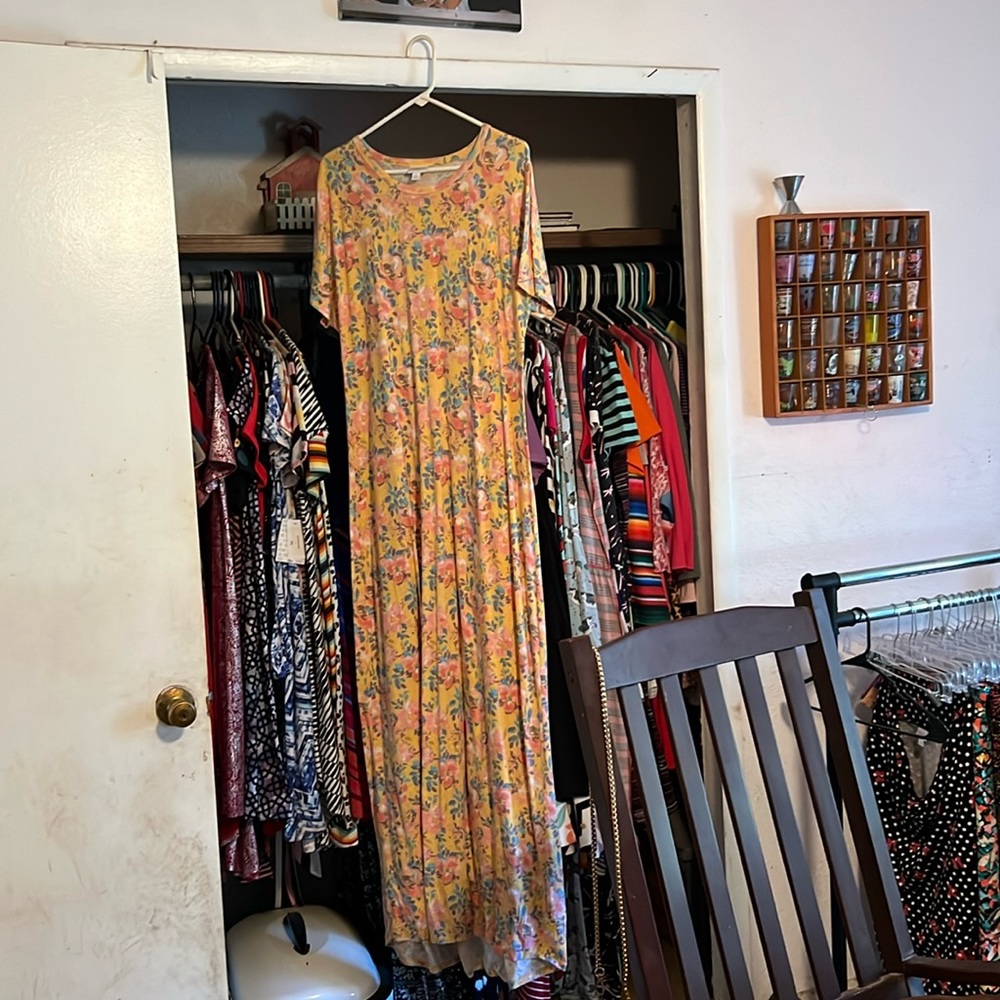 LulaRoe Maria long dress size L